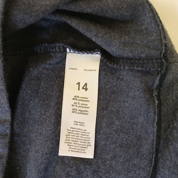 OshKosh B'gosh Space Graphic Tee in Blue and Gray - Picture 4 of 6